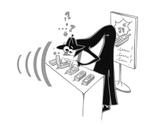 client mystere en boutique de téléphonie